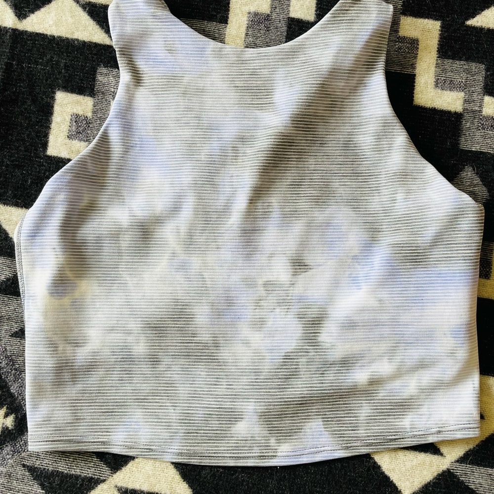 Athleta Conscious Crop Top w Sports Bra